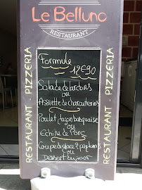 Menu / carte de Bar Pizzeria Le Belluno à Florac-Trois-Rivières