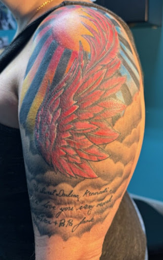 Explore tattoo ideas for women shoulder, creative tattoo ideas in Easley, available at 123 East Coast Ink