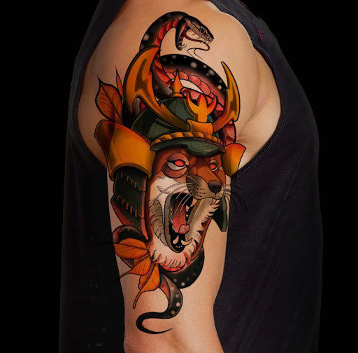 Explore heart and rose tattoo ideas, creative tattoo ideas in Charlotte, available at Canvas Tattoo & Art Gallery