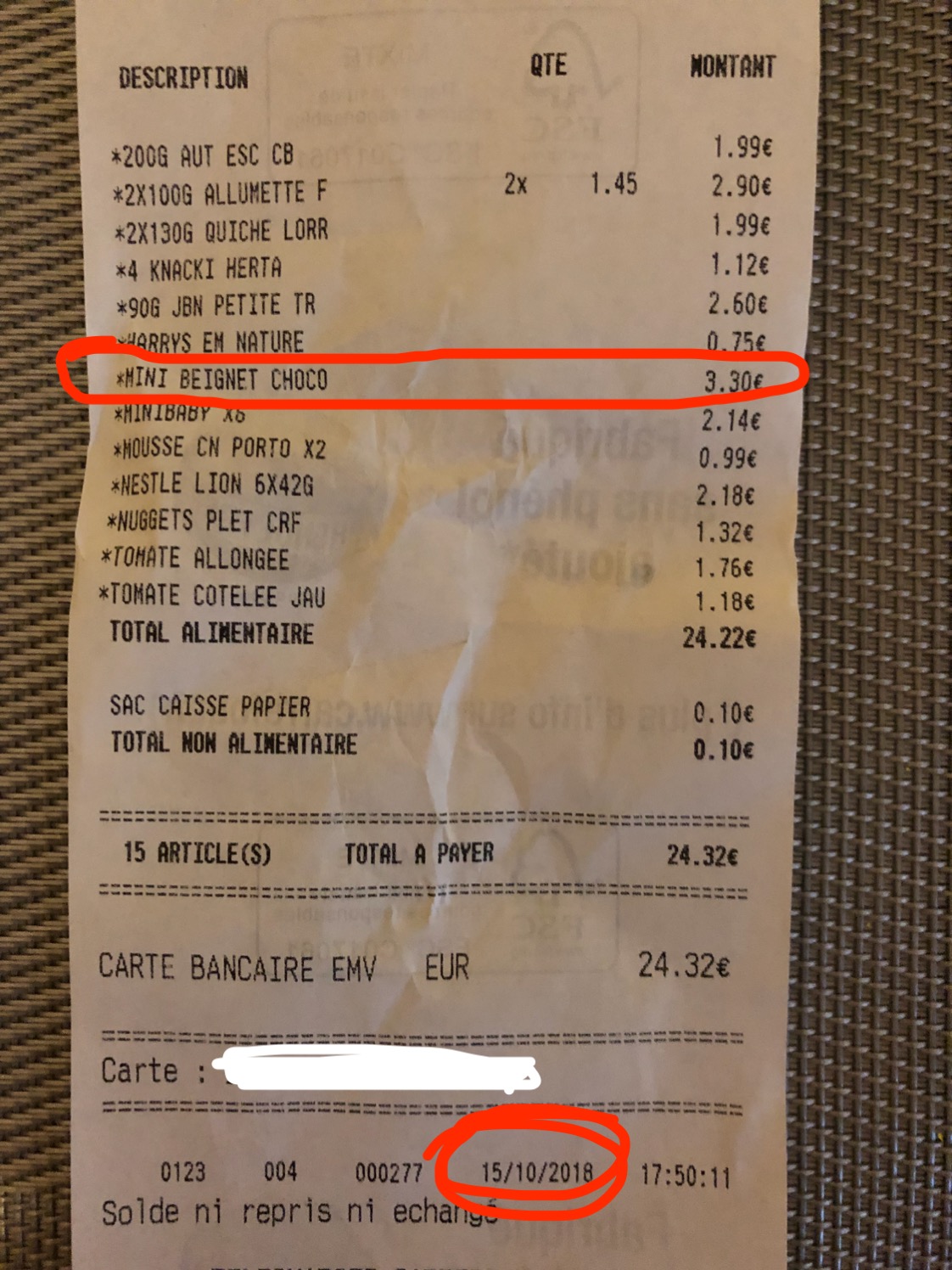 Photo n° 1 de l'avis de Sophie.u fait le 15/10/2018 à 16:46