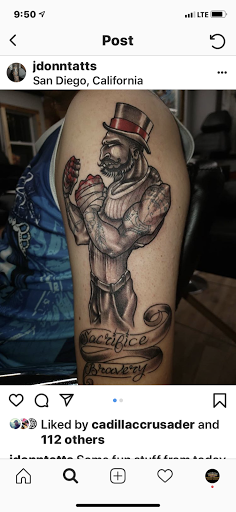 Explore dirty dancing tattoo ideas, creative tattoo ideas in San Diego, available at Funhouse Tattoo