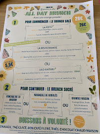Les Bariolés de Maud Paris 11 à Paris menu