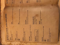 Pizzeria La Pizzoteca Agricola à Città di Castello (la carte)