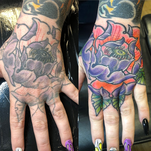 Explore locket tattoo ideas, creative tattoo ideas in Shingle Springs, available at Inkd IV Life Electric Tattooing