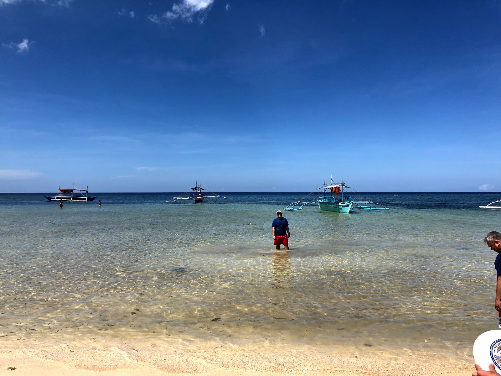 Foto van Punta Ballo Beach met turquoise puur water oppervlakte