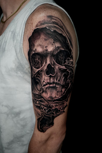 Explore electrical tattoo ideas, creative tattoo ideas in Destin, available at Destin Tattoo Company