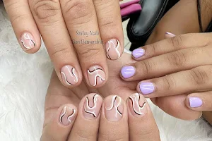 Smiley Nails image