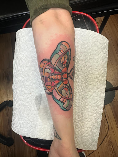 Explore boat tattoo ideas, creative tattoo ideas in Greenwood, available at Perception Body Modification Studio