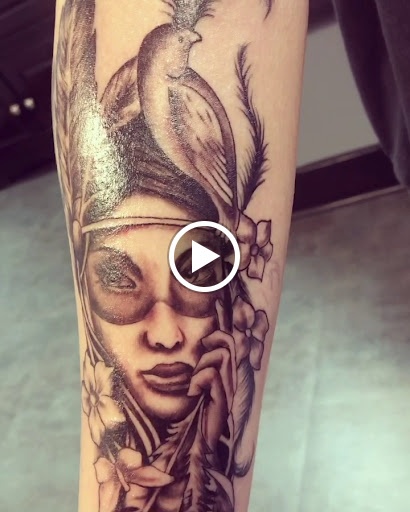 Explore catfish tattoo ideas, creative tattoo ideas in Navarre, available at Eleven 11 Tattoo Studio