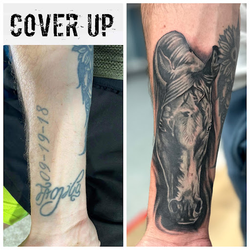 Explore chinese symbol tattoo ideas, creative tattoo ideas in Ocala, available at Beauty in a Canvas Tattoo and Art Gallery