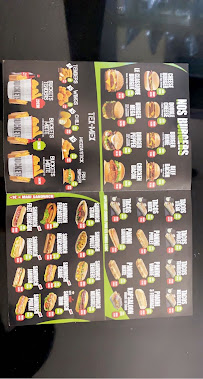 Menu / carte de Le Trois Quarts Burger à Roubaix