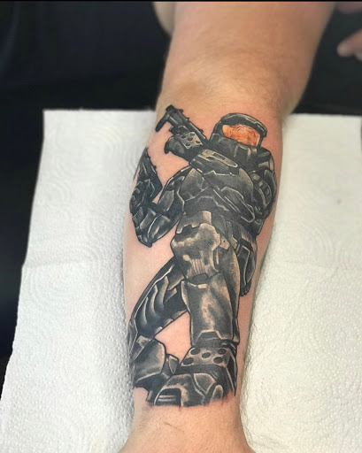 Explore noah's ark tattoo ideas, creative tattoo ideas in Goose Creek, available at Red Kirin Tattoo