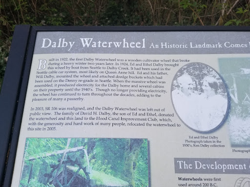 Tourist Attraction «Dalby Water Wheel», reviews and photos, 6940 WA-106, Union, WA 98592, USA