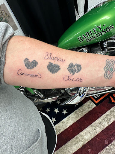 Explore sacred heart tattoo ideas, creative tattoo ideas in Orland, available at K1LL3R ARTW0RK