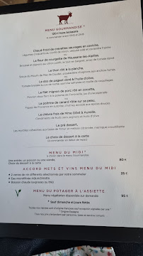 Carte du Restaurant La Cabro d'Or Baumanière à Les Baux-de-Provence