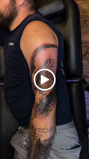 Explore aquaman tattoo ideas, creative tattoo ideas in Brunswick, available at Brunswick Tattoo Company