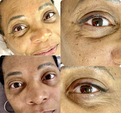 Explore bouquet tattoo ideas, creative tattoo ideas in Savannah, available at Haute Brows. Cosmetic Tattoo