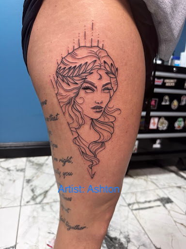 Explore sleeve tattoo ideas male, creative tattoo ideas in Foley, available at Symbolic Ink Tattoo Studio