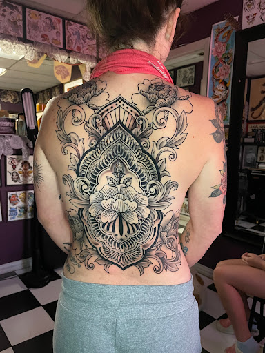 Explore black panther party tattoo ideas, creative tattoo ideas in Georgetown, available at Iron Rite Tattoo South