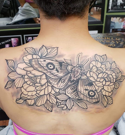 Explore western cowgirl tattoo ideas, creative tattoo ideas in Belleville, available at Almighty Tattoos