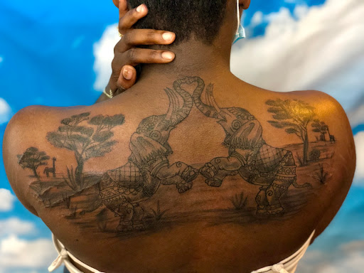 Explore corpse bride tattoo ideas, creative tattoo ideas in Syracuse, available at Perfect Storm Tattoo