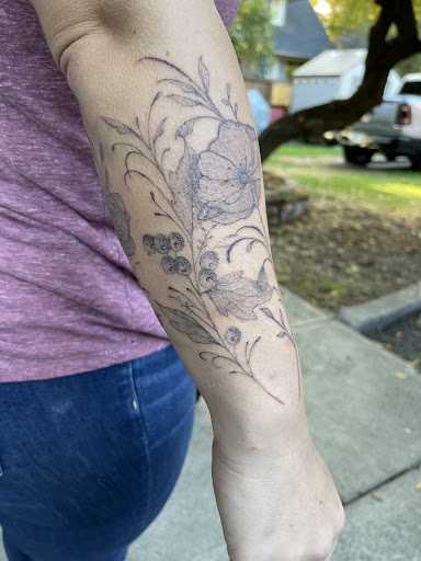 Explore demon slayer tattoo idea, creative tattoo ideas in Spokane, available at Ron LeMay Tattoo