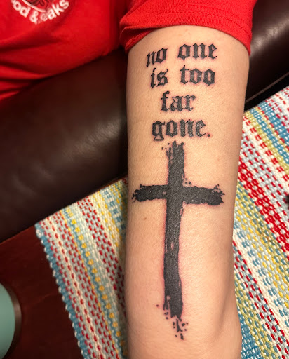 Explore kuromi tattoo ideas, creative tattoo ideas in Cincinnati, available at Inkflow Tattoo Studio