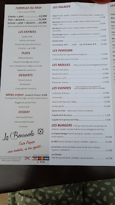 Brasserie Pizzeria La Boussole Saint-Jean-de-Monts restaurants Avis et  numéro de téléphone