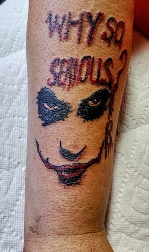 Explore tattoo space ideas, creative tattoo ideas in Troy, available at InkSlingers Tattoo Shop