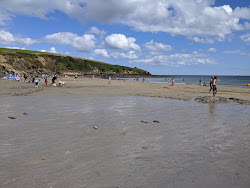 Foto von Porthcurnick Strand und seine wunderschöne Landschaft