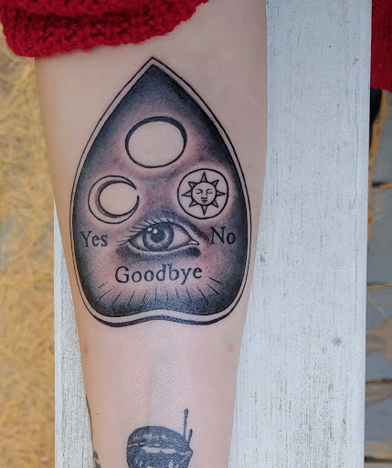 Explore small butterfly tattoo ideas, creative tattoo ideas in Arlington, available at Benchmark Tattoos