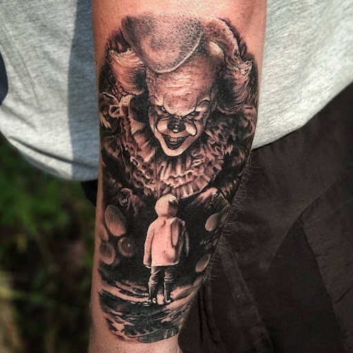 Explore cute tri moon tattoo ideas, creative tattoo ideas in Culver City, available at Art Collector Tattoo