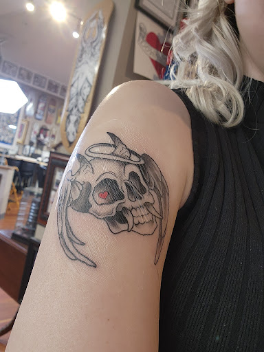 Explore fc barcelona tattoo ideas, creative tattoo ideas in Bloomington, available at Illinois Tattoo Co