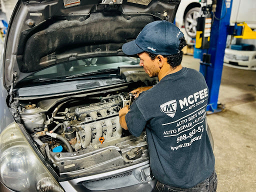 Auto Body Shop «McFee Auto Center», reviews and photos, 82 W Boylston St, Worcester, MA 01606, USA