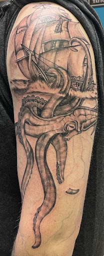 Explore bastet tattoo ideas, creative tattoo ideas in Conroe, available at Monsters Ink, LLC