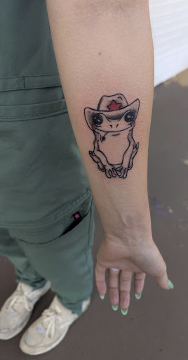 Explore skull cover up tattoo ideas, creative tattoo ideas in Tyler, available at Tyler TX Premier Piercing and Tattoo