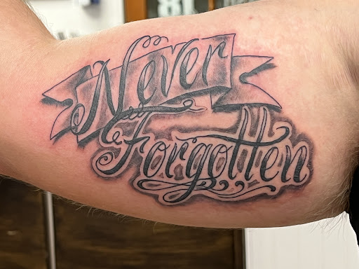 Explore tattoo ideas flags, creative tattoo ideas in Twentynine Palms, available at No Mans Land Tattoo