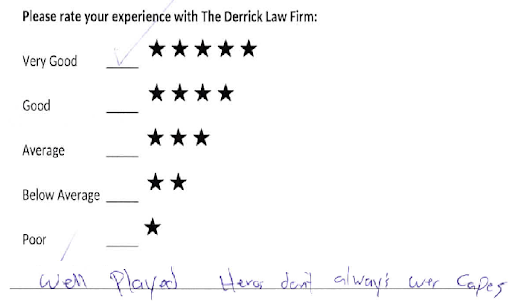 Personal Injury Attorney «The Derrick Law Firm», reviews and photos
