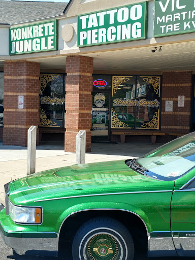 Tattoo Shop «Konkrete Jungle Kustom Tattoo», reviews and photos, 6590 Old Waterloo Rd, Elkridge, MD 21075, USA