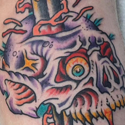 Explore heron tattoo ideas, creative tattoo ideas in Scranton, available at Electric City Tattoo and Piercing