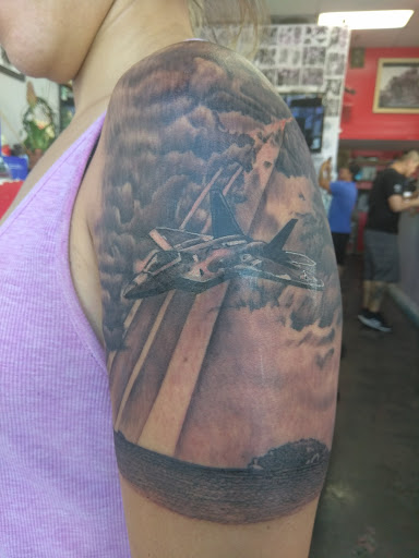 Explore half sleeve tattoos womens ideas, creative tattoo ideas in Los Angeles, available at One Way Tattoo Shop