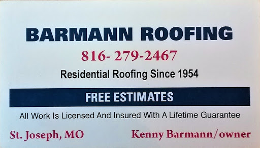 Kenny Barmann Construction and Roofing in Rea, Missouri