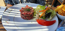 Steak tartare du Restaurant de spécialités provençales Marius à la Plage à La Croix-Valmer - n°2