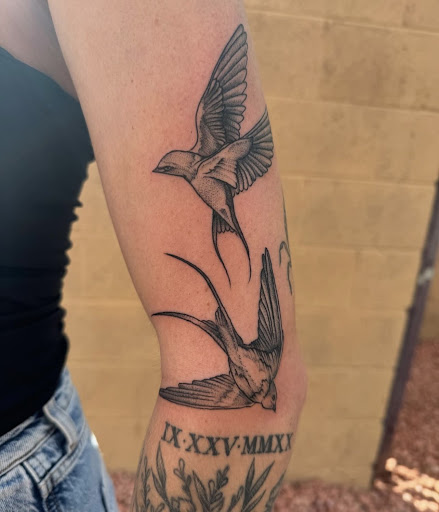 Explore highs and lows tattoo ideas, creative tattoo ideas in Peoria, available at Modern Ink Tattoo