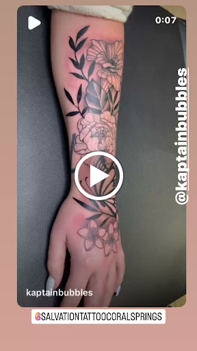 Explore rip tattoo ideas for mom, creative tattoo ideas in Coral Springs, available at Salvation Tattoo Lounge Coral Springs