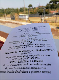 Carte du Casale Tuscolano - Ristorante - Pizzeria à Rome