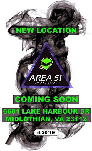 Tobacco Shop «Area 51 Smoke Shop», reviews and photos, 11525 Midlothian Turnpike #106A, Bon Air, VA 23235, USA