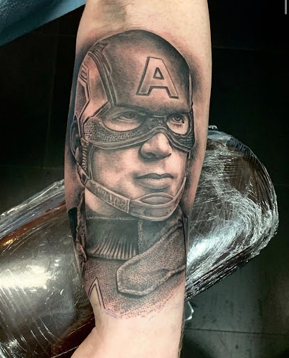 Explore aztec chest tattoo ideas, creative tattoo ideas in Myrtle Beach, available at Dr Ink Tattoo