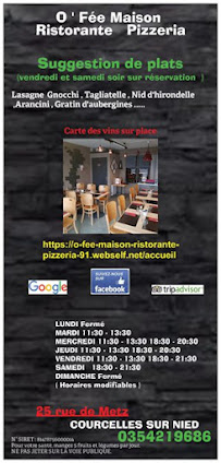 Photos du propriétaire du Restaurant Pizzeria O'Fée Maison à Courcelles-sur-Nied - n°20