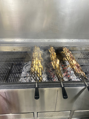La grillade braisée à Le Pin